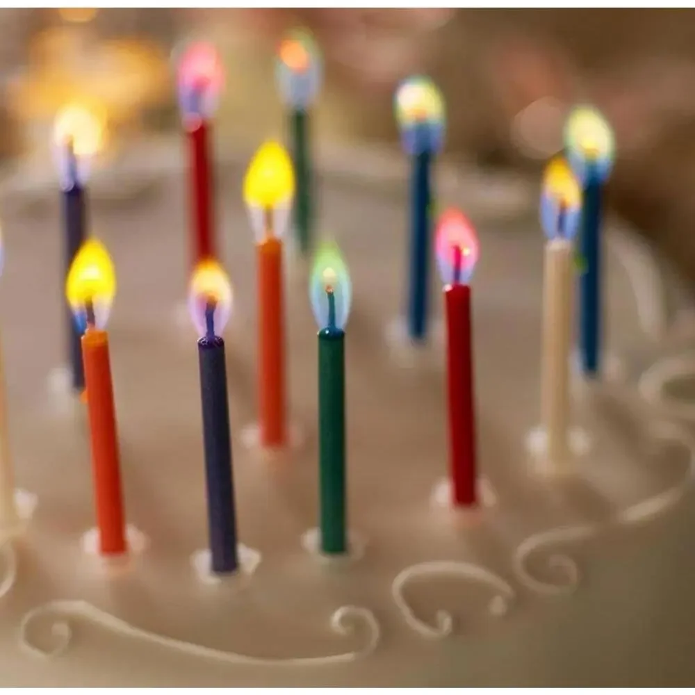 Colorflame Multicolor Celebration Candles & Holders Bundle Of 3 Boxes (36) NIB
